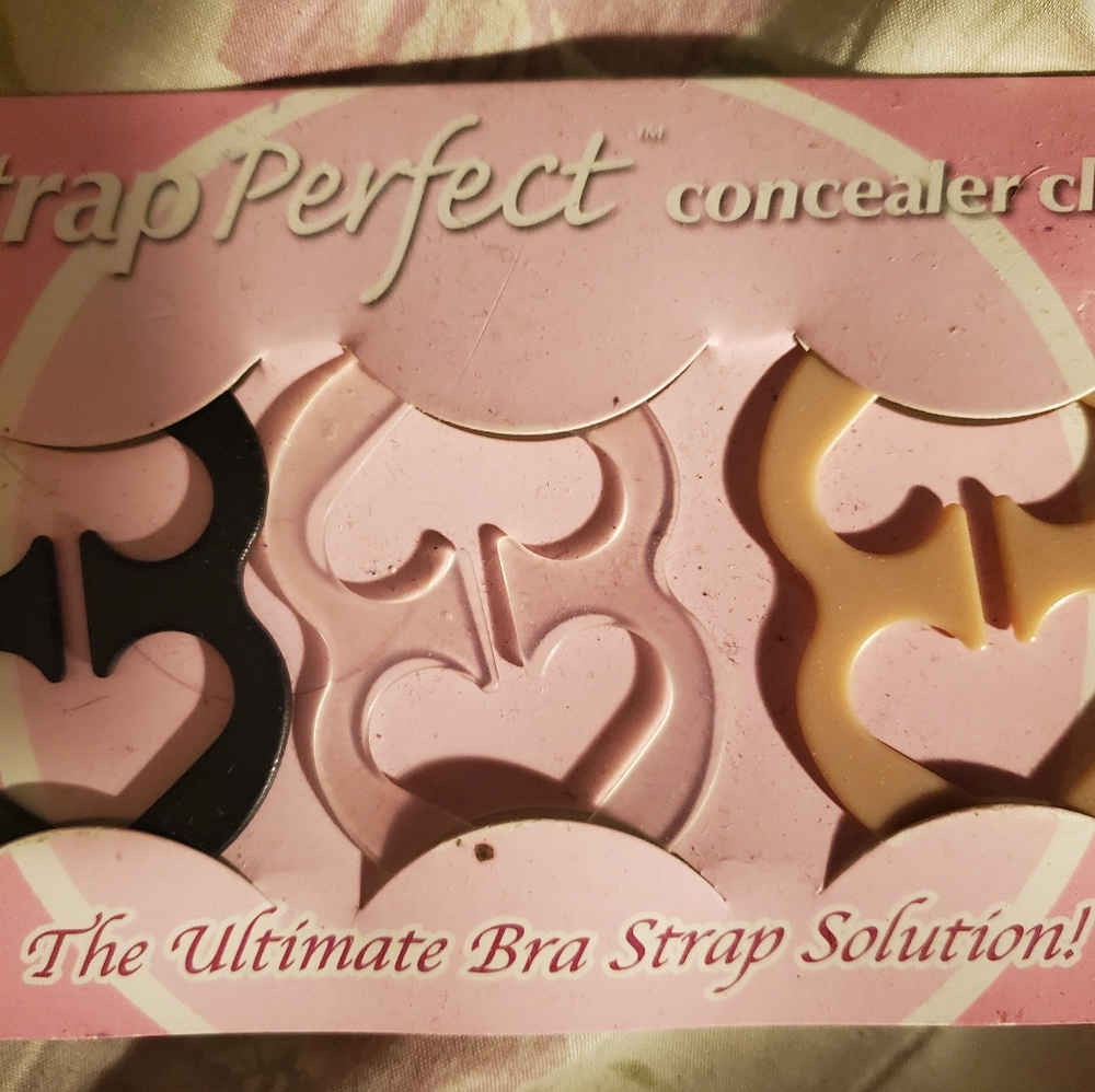 Strap Perfect Instant Racerback Bra Clip 3-Set